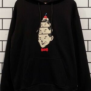 Ice Cream Silver Spoon Black hoodie